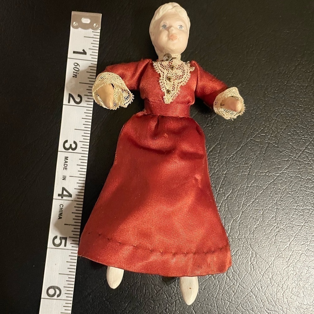Vintage Doll House Regency Victorian Figurine Miniature Collectible antique - Picture 4 of 9